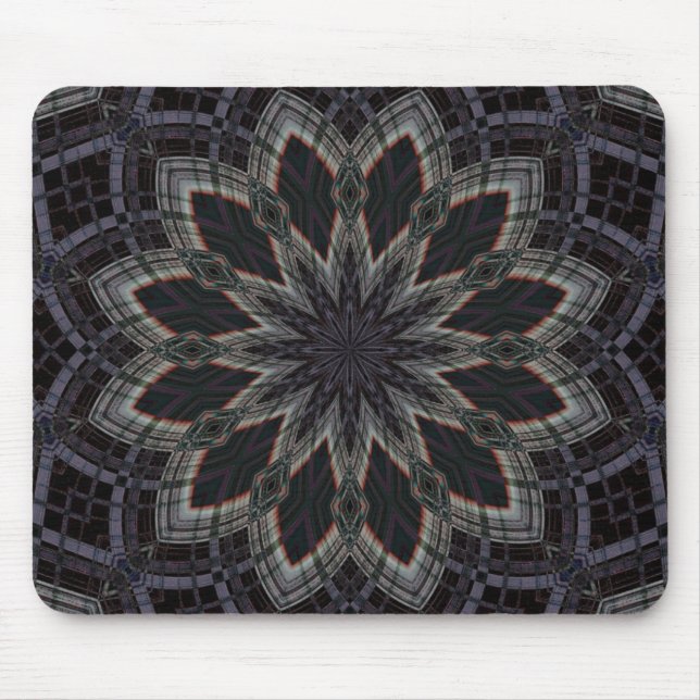 Kaleidoskop 'RK4 SQ' Mousepad (Vorne)