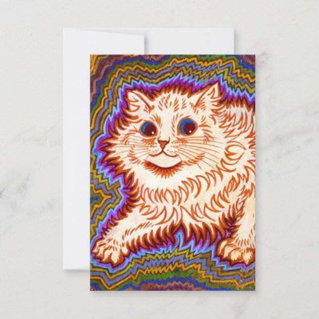 Kaleidoskop RSVP Karte (Vorderseite)