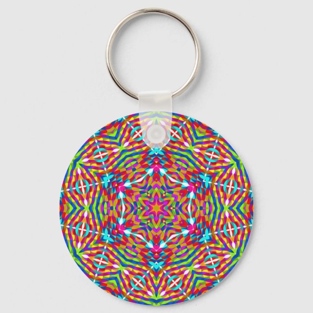 Kaleidoskop Schlüsselanhänger (Vorderseite)