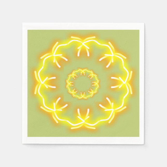 Kaleidoskop Serviette (Vorderseite)