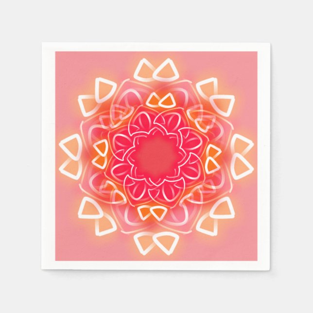 Kaleidoskop Serviette (Vorderseite)