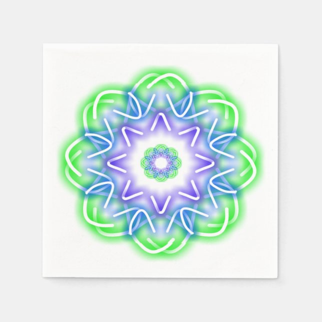 Kaleidoskop Serviette (Vorderseite)