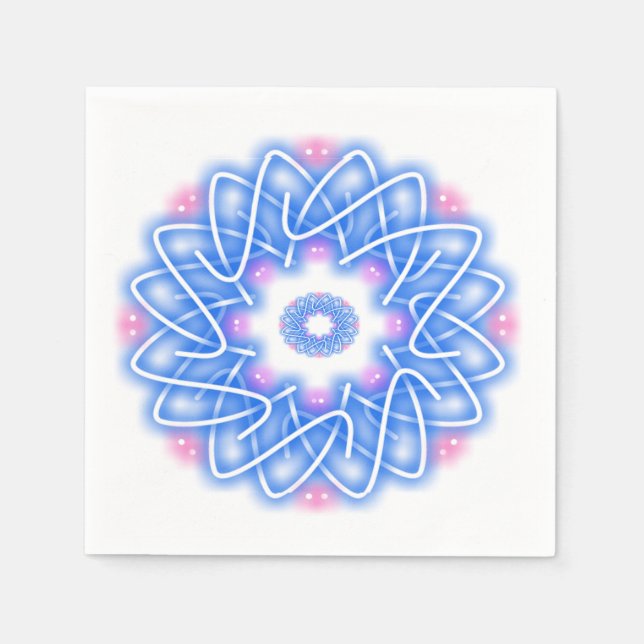 Kaleidoskop Serviette (Vorderseite)