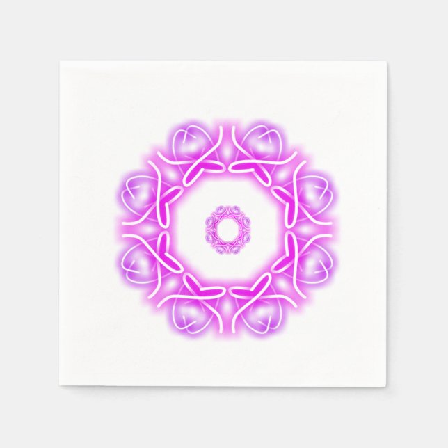 Kaleidoskop Serviette (Vorderseite)