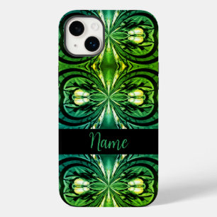 Kaleidoskop Shades of Grüntöne iPhone / iPad Fall Case-Mate iPhone 14 Plus Hülle