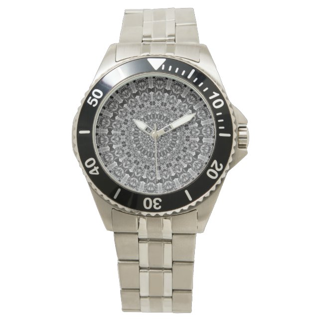 Kaleidoskop Star Gray Armbanduhr (Vorderseite)