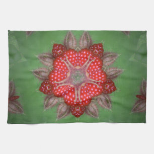 Kaleidoskop Strawberry Handtuch