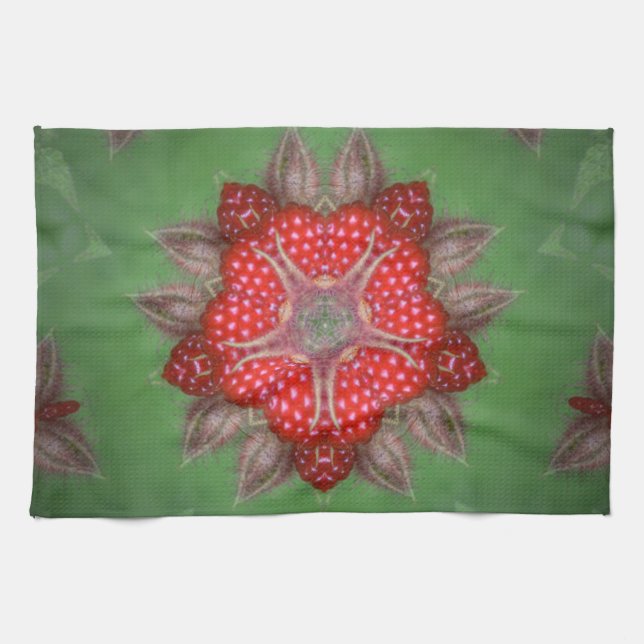 Kaleidoskop Strawberry Handtuch (Horizontal)