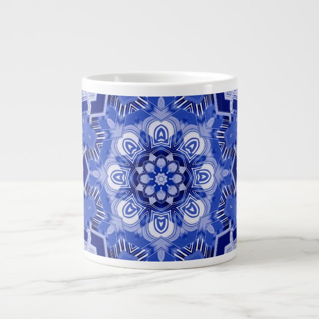 Kaleidoskop-Tasse Jumbo-Tasse (Vorderseite)