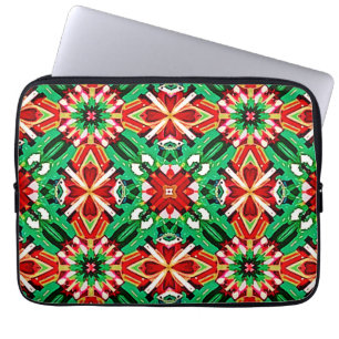 Kaleidoskop-Traum-Mandala-Kunst Laptopschutzhülle