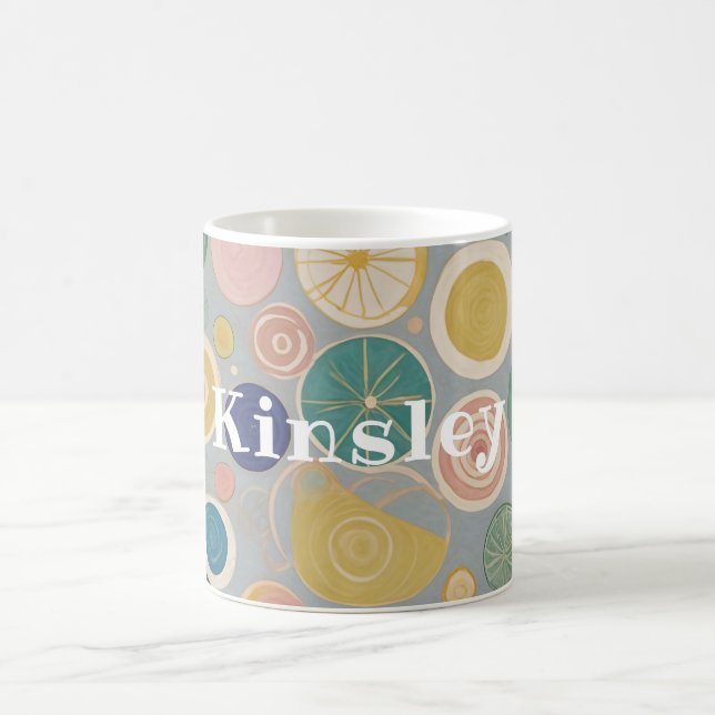 Kaleidoskop-Traum Personalisiert Kaffeetasse (Mittel)