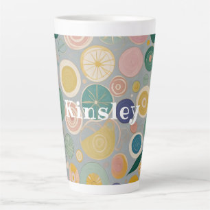 Kaleidoskop-Traum Personalisiert Milchtasse