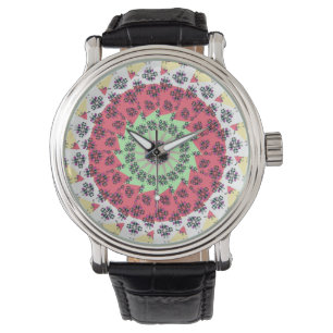 Kaleidoskop-Uhr Armbanduhr