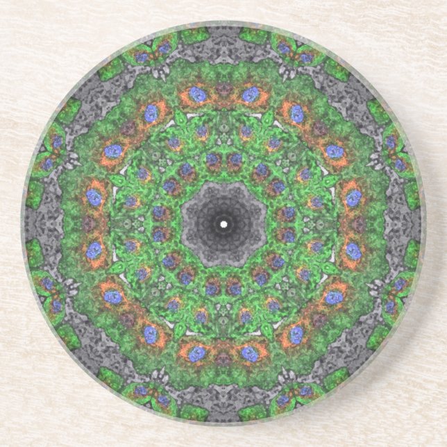 Kaleidoskop-Untersetzer Getränkeuntersetzer (Vorne)