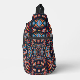 Kaleidoskop Visionen Rustikales Orange 8 Sling Bag