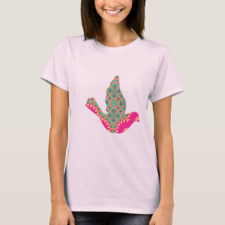Kaleidoskop-Vogel-T-Stück T-Shirt