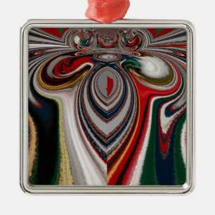 Kaleidoskop-Weihnachten: Festliches Wohndekor-Set Ornament Aus Metall