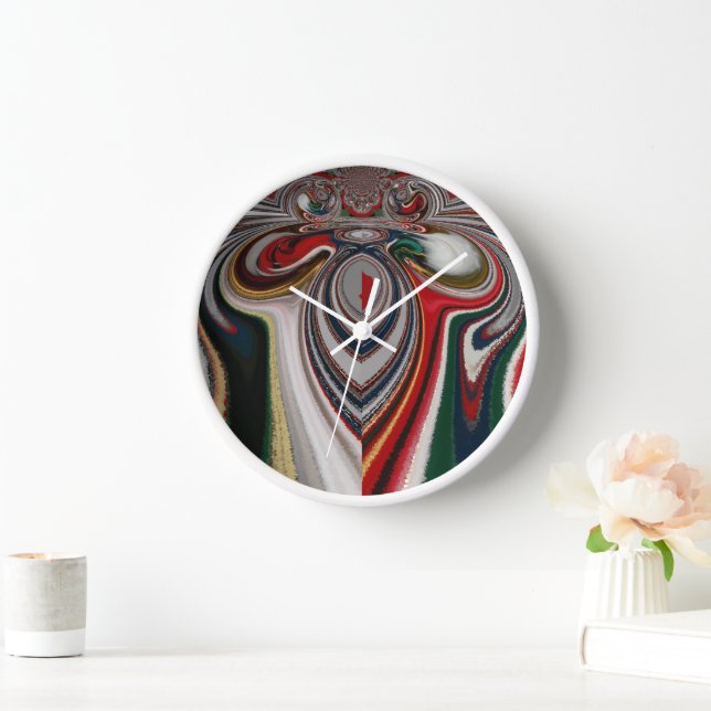 Kaleidoskop Weihnachten: Festliches Zuhause-Décor- Uhr (Zuhause)