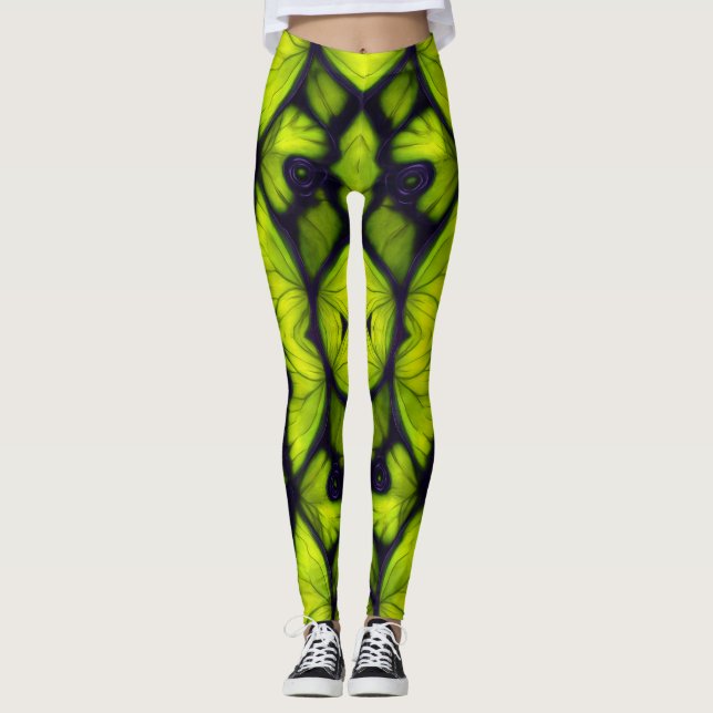 Kaleidoskop Wings Leggings (Vorderseite)