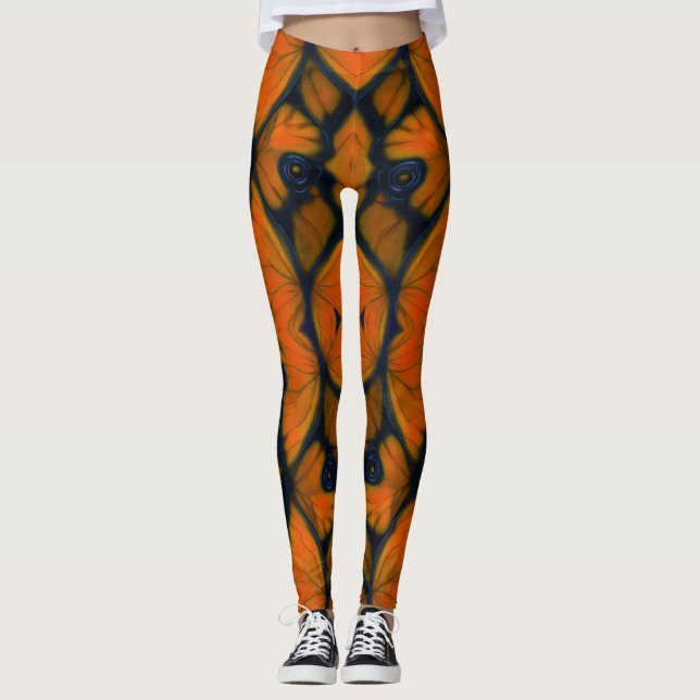 Kaleidoskop Wings Leggings (Vorderseite)