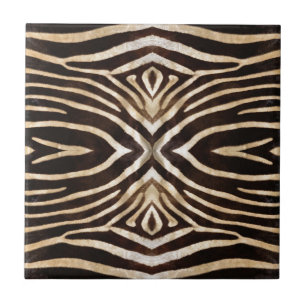 Kaleidoskop Zebra Fur Muster Fliese