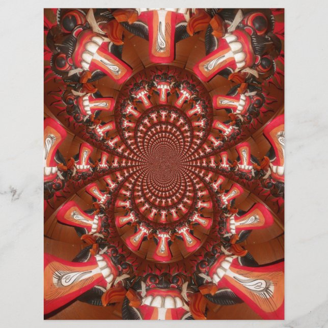 Kaleidoskop Zungenkunst Print/Graphic (Vorderseite)