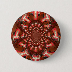 Kaleidoskop Zungenkunst Print/Graphic Button