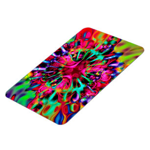 Kaleidoskopapophysis-Fraktal-Kunst - I Magnet