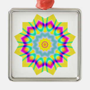 Kaleidoskopisch 260614(1) silbernes ornament