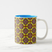 Kaleidoskopische 11 Unze Zwei-Ton Tasse