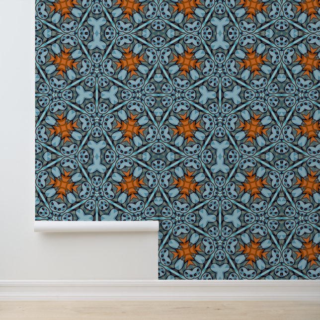 Kaleidoskopische Geometrie Tapete (Anwendung)
