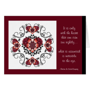 Kaleidoskopisches Herz Card.4