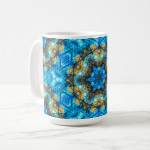 Kaleidoskopisches Labradorit "Festes Glas" Kaffeetasse