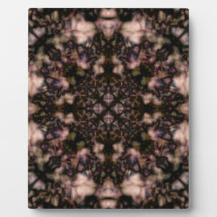 Kaleidoskopmuster Fotoplatte