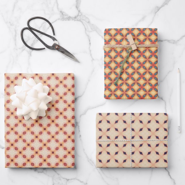 KaleidoTräume Ein bezaubernder Farbschlauch Set 06 Geschenkpapier Set (Vorderseite)