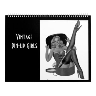Kalendar Vintage Pin-up Mädchen 13 Bilder Kalender