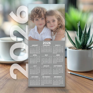Kalender 1 FotoCollage - Grau bearbeiten - Karte
