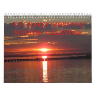 KALENDER 2011 DER SONNENAUFGANG-BILDER