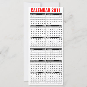 Kalender 2011 - Grüße der Rackkartensaison