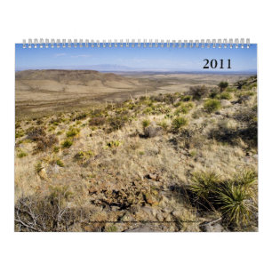 Kalender 2011; Western Landschaften (überwiegend)