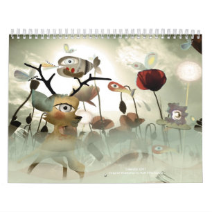 Kalender 2011 Whimsical Transparenz und Farbe