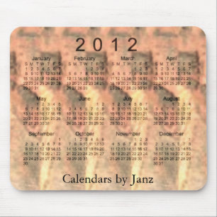 Kalender 2012 3D Mousepad