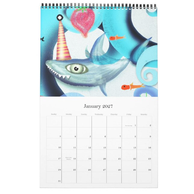 Kalender 2013 Illustrationen für Kinder (Jan 2027)