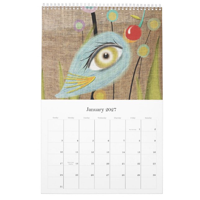 Kalender 2013 - Illustrationen von Rupydetequila (Jan 2027)