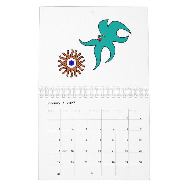 Kalender 2013 - Kreaturen (Jan 2027)