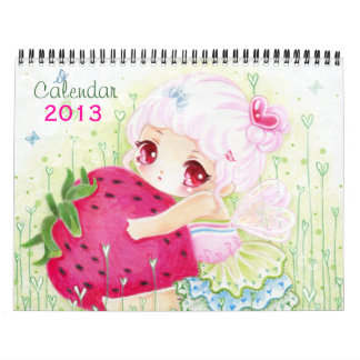 Kalender 2013 - Schöne Anime chibi Mädchen