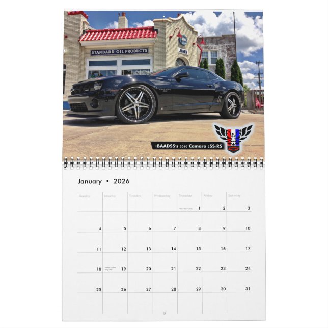 Kalender 2014 Michigans FBody (15-monatig) (Jan 2026)