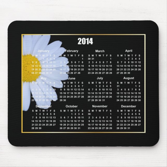 Kalender 2014 mousepad (Vorne)