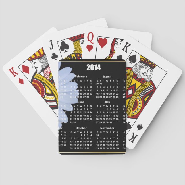 Kalender 2014 spielkarten (Rückseite)