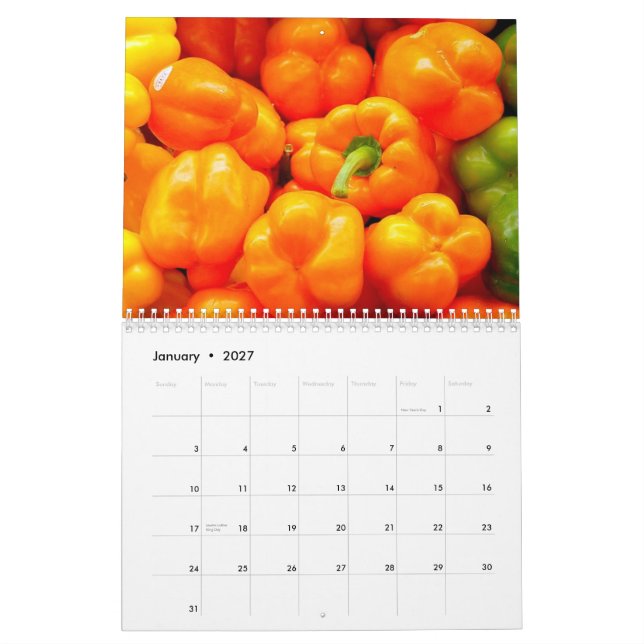 Kalender 2015 - Frucht und Veggies (Jan 2027)